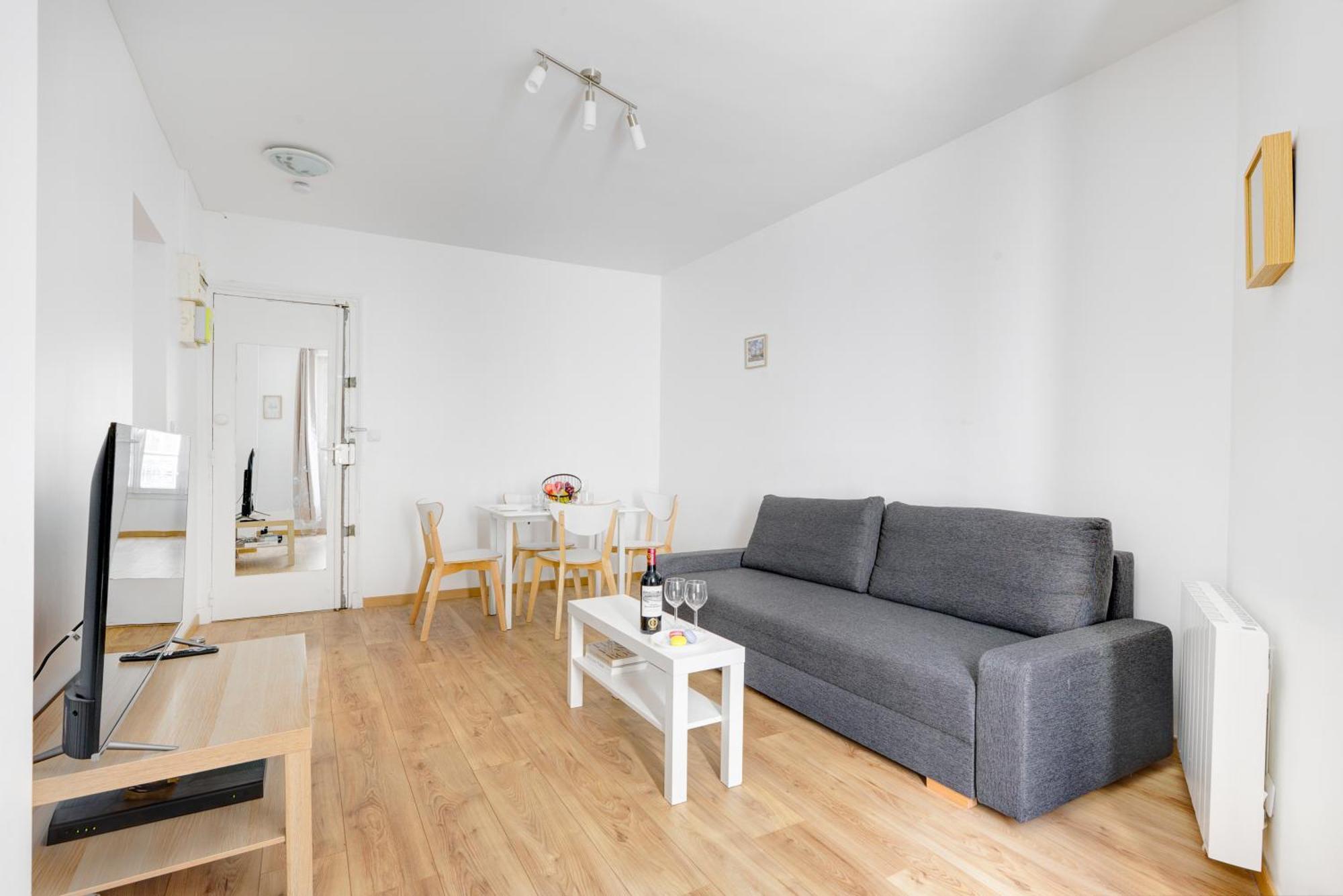 4 Personnes Charmant Appartement Paris 13Eme Exterior foto